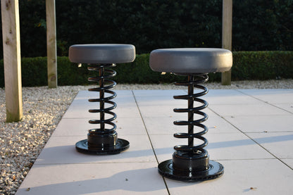 Coil Spring Bar Stool - Pistonary